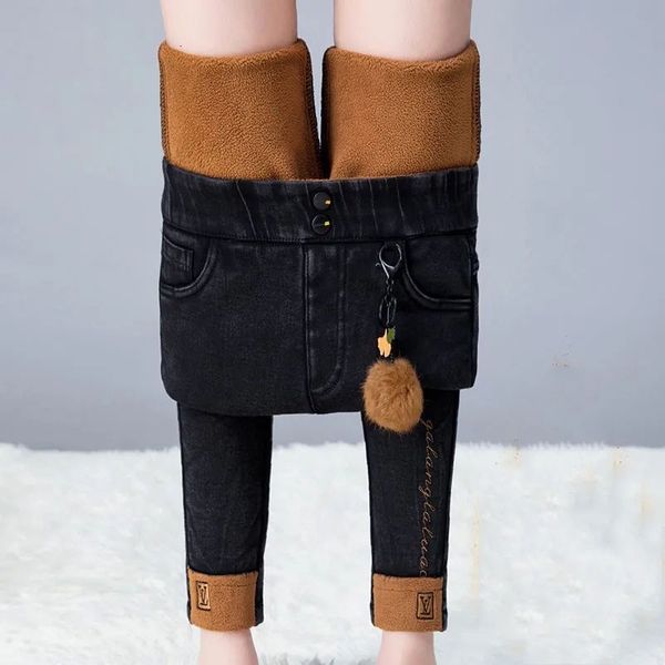 women's jeans winter brem pants for women , thick velvet denies high-waisted breeches elastic waistband breezes harem from the vintage, Blue
women's jeans winter brem pants for women , thick velvet denies high-waisted breeches elastic waistband breezes harem from the vintage, Blue