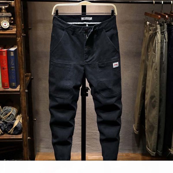 mcikkny men caro casual jeans pants fashion streetwear loose fit harem trousers for male jogger ankle elastic, Blue 
mcikkny men caro casual jeans pants fashion streetwear loose fit harem trousers for male jogger ankle elastic, Blue