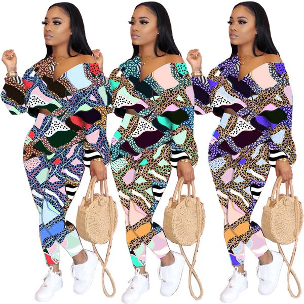 2021 new leopard print colorful patchwork v-neck long sleeve pencil trousers suit women autumn office lady fashion 2 piece set mjck, Gray
2021 new leopard print colorful patchwork v-neck long sleeve pencil trousers suit women autumn office lady fashion 2 piece set mjck, Gray