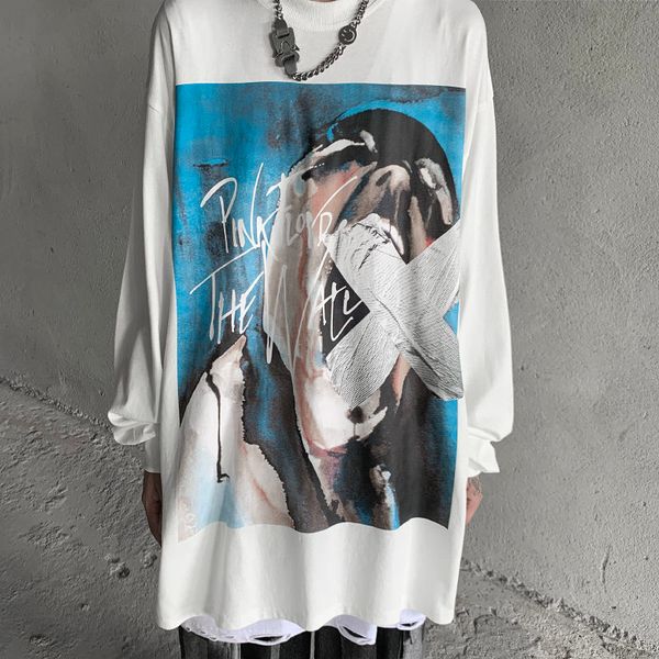 2021 new camisa da moda mulheres dos homens das camisas punk t do outono zcrl, Black
2021 new camisa da moda mulheres dos homens das camisas punk t do outono zcrl, Black