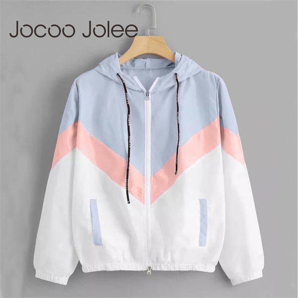 fashion hooded windbreaker jacket patchwork women color block zipper fall autumn casual coats outerwear raincoat 211007, Black;brown
fashion hooded windbreaker jacket patchwork women color block zipper fall autumn casual coats outerwear raincoat 211007, Black;brown