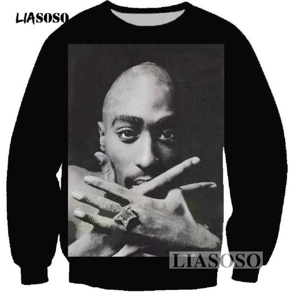 liasoso pullover hip hop 3d 2pac plus hoodies men singer women shakur rock print long sleeve clothing sweatshirt r3399 gmipf, Black
liasoso pullover hip hop 3d 2pac plus hoodies men singer women shakur rock print long sleeve clothing sweatshirt r3399 gmipf, Black