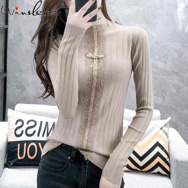 women's sweaters fall winter fashion slim turtleneck high elastic bow solid knitted pullovers soft pull t07805b ltck, White;black
women's sweaters fall winter fashion slim turtleneck high elastic bow solid knitted pullovers soft pull t07805b ltck, White;black