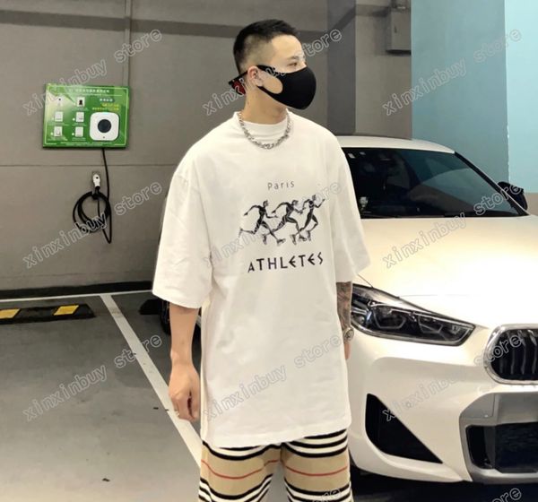 22ss men women designers t-shirts tee marathon running short sleeve man crew neck paris fashion streetwear white black xinxinbuy xs
22ss men women designers t-shirts tee marathon running short sleeve man crew neck paris fashion streetwear white black xinxinbuy xs