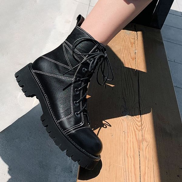 boots female women shoes ankle 2021 winter autumn british wind genuine leather thick with short boots motorcycle martin shoes, Black
boots female women shoes ankle 2021 winter autumn british wind genuine leather thick with short boots motorcycle martin shoes, Black