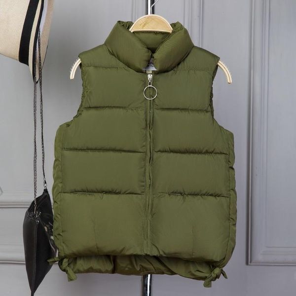 women's vests kuyomens winter thick warm short down jacket casual hooded cotton waistcoat for women velvet loose veste femme sleevele, Black;white
women's vests kuyomens winter thick warm short down jacket casual hooded cotton waistcoat for women velvet loose veste femme sleevele, Black;white