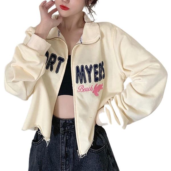 women's hoodies & sweatshirts women autumn jacket coat casual loose overisize hoodie letters embroidery stand-neck long sleeve zipper j, Black
women's hoodies & sweatshirts women autumn jacket coat casual loose overisize hoodie letters embroidery stand-neck long sleeve zipper j, Black