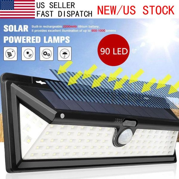 solar lamps 90-led motion sensor light human infrared pir wall mounted lamp security night for garden yard
solar lamps 90-led motion sensor light human infrared pir wall mounted lamp security night for garden yard