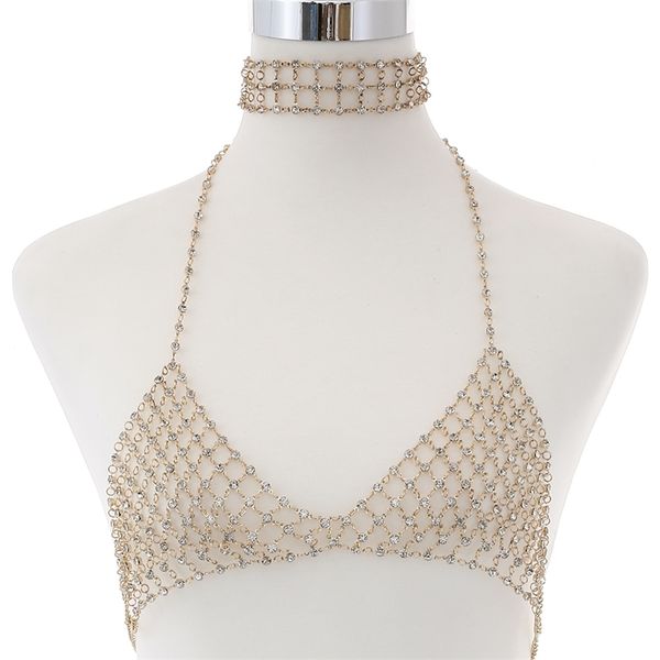 body chain with rhinestone bra crystal luxury jewellery chest for ornaments decoration women's jewelry, Silver
body chain with rhinestone bra crystal luxury jewellery chest for ornaments decoration women's jewelry, Silver