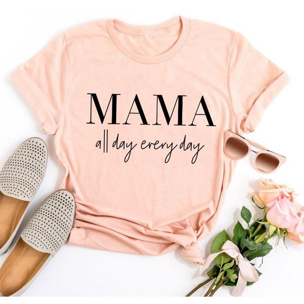 women's t-shirt mama all day every tumblr 90s casual hipster tee stylish short sleeve outfits slogan trendy girl t shirt, White
women's t-shirt mama all day every tumblr 90s casual hipster tee stylish short sleeve outfits slogan trendy girl t shirt, White