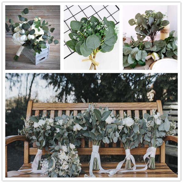 5pcs green eucalyptus leaves branch artificial plants floral leaf fabric wedding home foliage room garden decoration supplies
5pcs green eucalyptus leaves branch artificial plants floral leaf fabric wedding home foliage room garden decoration supplies