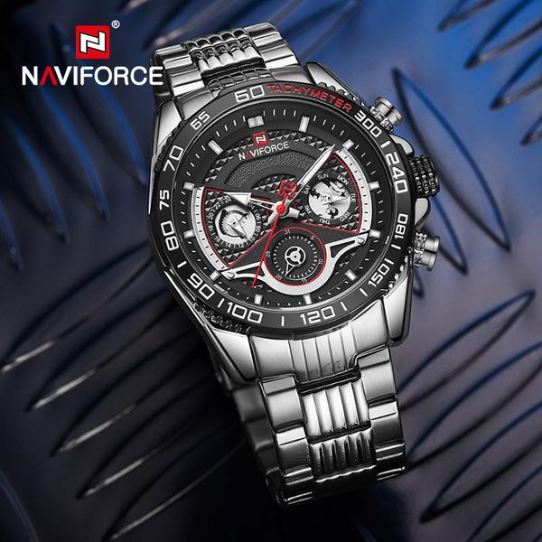 wristwatches naviforce casual business watch men luminous with 24 hours day and date display steel strap waterproof relogio masculino, Slivery;brown
wristwatches naviforce casual business watch men luminous with 24 hours day and date display steel strap waterproof relogio masculino, Slivery;brown