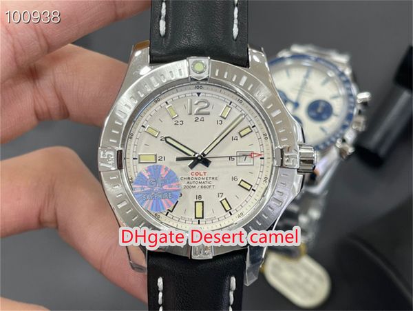 men's watches challenger 44mm automatic mechanical watch eta2824 movement ceramic bezel gf manufacturing fashion luxury diving watch-36, Slivery;brown
men's watches challenger 44mm automatic mechanical watch eta2824 movement ceramic bezel gf manufacturing fashion luxury diving watch-36, Slivery;brown