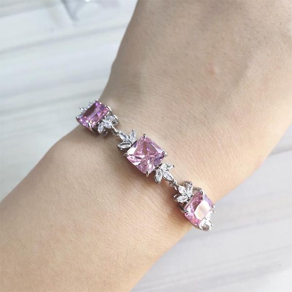 link, chain zakol luxury pink yellow cubic zirconia charm bracelets for women big cz bracelet jewelry bp5015, Black
link, chain zakol luxury pink yellow cubic zirconia charm bracelets for women big cz bracelet jewelry bp5015, Black