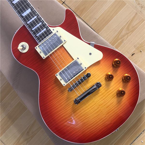 china instrument custom shop real p mahogany body lp standard cherry sunburst electric guitar
china instrument custom shop real p mahogany body lp standard cherry sunburst electric guitar