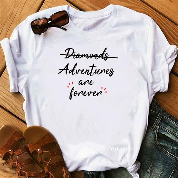 letters diamonds adventures are forever women t shirts funny summer white cute graphic tees tumblr
letters diamonds adventures are forever women t shirts funny summer white cute graphic tees tumblr