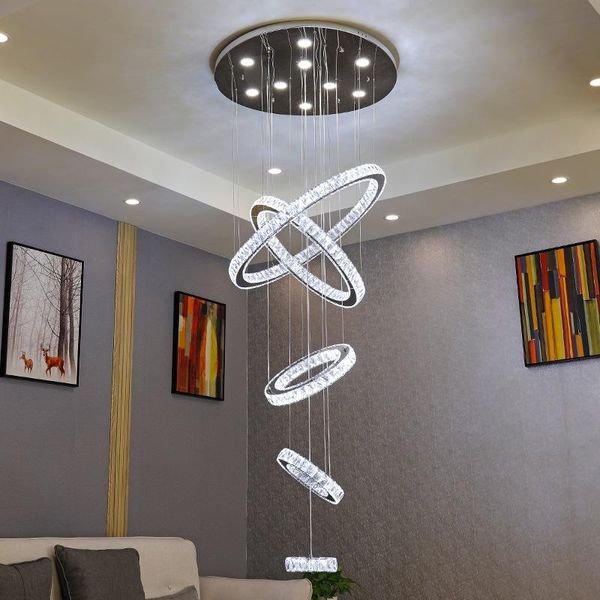 chandeliers k9 crystal luxe led kroonluchter roterende trappen multi-ringen postmoderne opknoping lamp woonkamer keuken eiland grote
chandeliers k9 crystal luxe led kroonluchter roterende trappen multi-ringen postmoderne opknoping lamp woonkamer keuken eiland grote