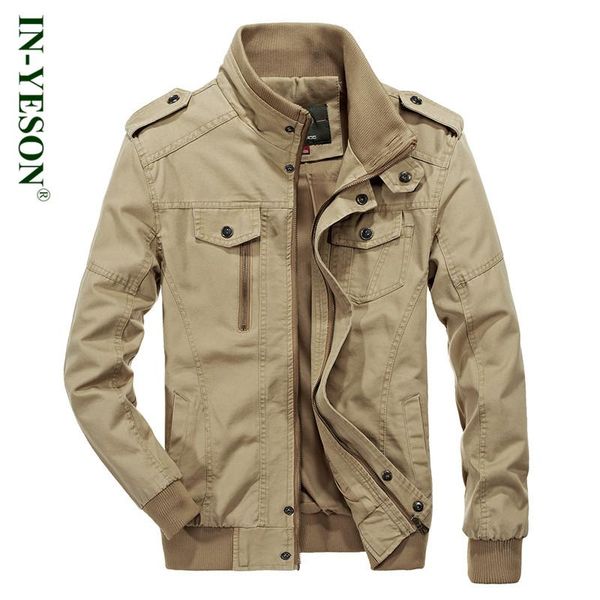men's jackets brand military jacket men bomber spring short stand collar zipper army tactica coat jaqueta masculina, Black;brown
men's jackets brand military jacket men bomber spring short stand collar zipper army tactica coat jaqueta masculina, Black;brown
