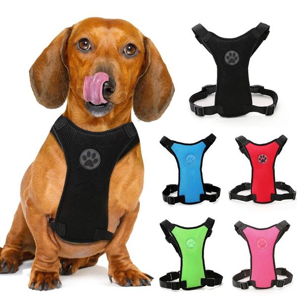 dog collars & leashes soft nylon breathable mesh harness adjustable puppy walking cloth chest straps pet car safety seat
dog collars & leashes soft nylon breathable mesh harness adjustable puppy walking cloth chest straps pet car safety seat