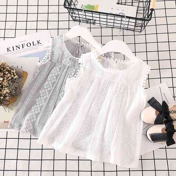 linen blouses for girls kids sleeveless shirt blusas camisetas summer girl cotton lace casual baby shirt children clothes, White;black
linen blouses for girls kids sleeveless shirt blusas camisetas summer girl cotton lace casual baby shirt children clothes, White;black