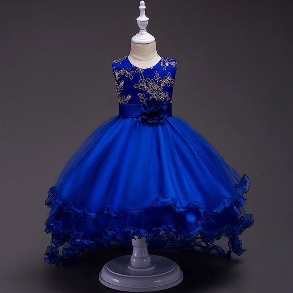 girl's dresses flower girls dress illusion sleeveless embroidery lace tulle o-neck knee-length appliques sequined kids party princess g, Red;yellow
girl's dresses flower girls dress illusion sleeveless embroidery lace tulle o-neck knee-length appliques sequined kids party princess g, Red;yellow