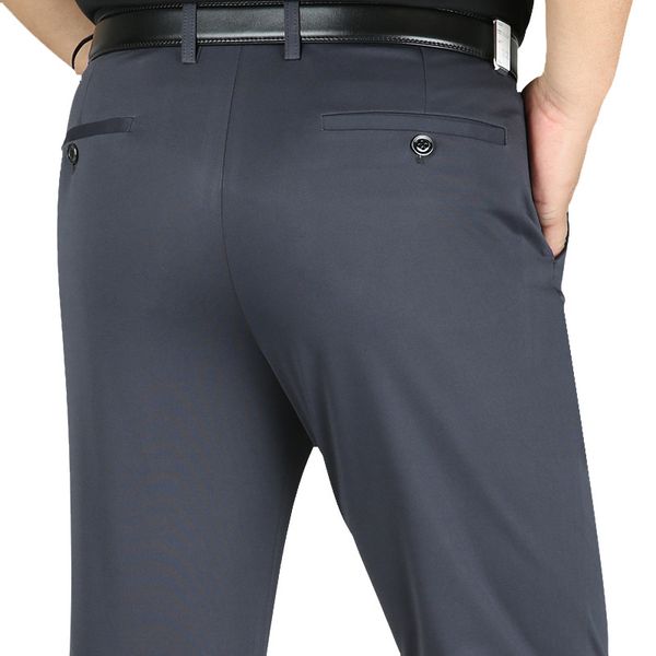 slim high stretch men's casual pants sunmmer classic solid color business wear formal suit pant, Black
slim high stretch men's casual pants sunmmer classic solid color business wear formal suit pant, Black