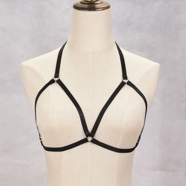 black caged beha harnas lingerie inspired bondage crop braletts gothic fetish noise elastic body cage harness sum, Black;white
black caged beha harnas lingerie inspired bondage crop braletts gothic fetish noise elastic body cage harness sum, Black;white