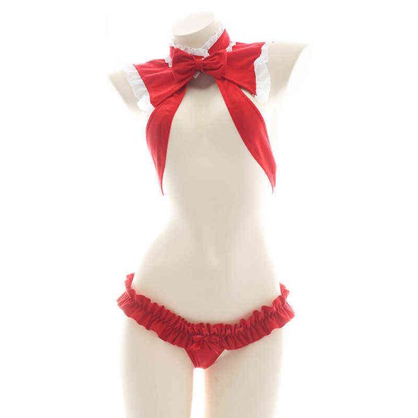 nxy set santa costume christmas lingerie cute hollow out bikini bowknot ruffle halter neck bra rabbit tail briefs cosplay 1127, Red;black
nxy set santa costume christmas lingerie cute hollow out bikini bowknot ruffle halter neck bra rabbit tail briefs cosplay 1127, Red;black