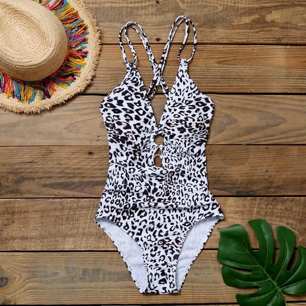 female swimwear bandage leopard one piece swimsuit female thong monokini swimming for women bathing suit maillot de bain
female swimwear bandage leopard one piece swimsuit female thong monokini swimming for women bathing suit maillot de bain