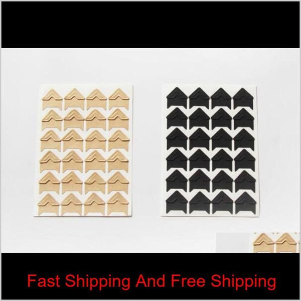 24 corner/sheet diy vintage corner kraft paper stickers for p albums frame decora qylpwy bde_luck
24 corner/sheet diy vintage corner kraft paper stickers for p albums frame decora qylpwy bde_luck