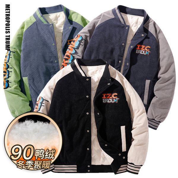 urban wear 2021 winter new men's baseball loose ins fashion brand down et men, Black
urban wear 2021 winter new men's baseball loose ins fashion brand down et men, Black