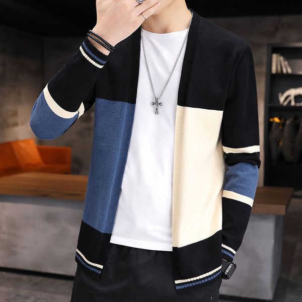 casual jacket men sweaters long sleeve pull homme multicolor male knitting cardigan loose coat sw dyxt, White;black
casual jacket men sweaters long sleeve pull homme multicolor male knitting cardigan loose coat sw dyxt, White;black