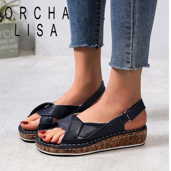 sandals orchalisa ladies 2021 open toe 3.5cm heels thick bottom platform buckle simple big size 35-43 casual summer c2267, Black
sandals orchalisa ladies 2021 open toe 3.5cm heels thick bottom platform buckle simple big size 35-43 casual summer c2267, Black