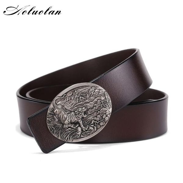 belts aoluolan luxury designer cow genuine leather for men fashion vintage male strap dress, Black;brown
belts aoluolan luxury designer cow genuine leather for men fashion vintage male strap dress, Black;brown