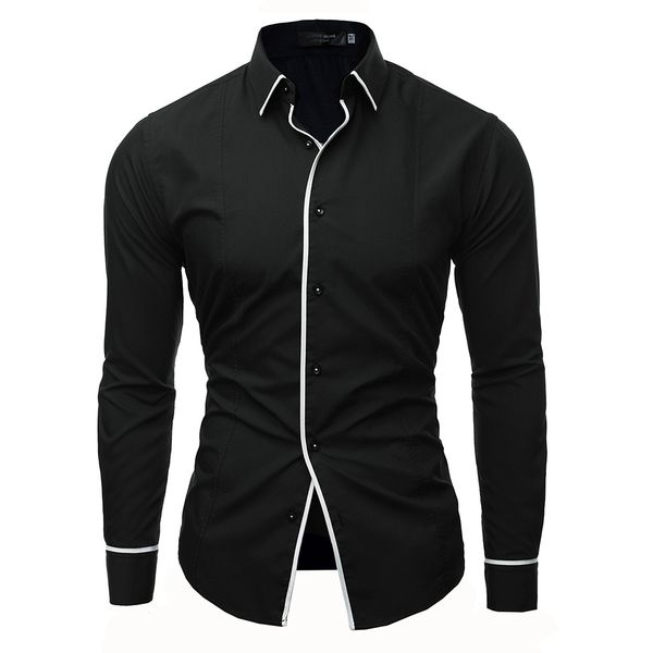 men's casual shirts black shirt men's white personality fashion casual slim fit lapel wear - long sleeve shirt 2021, White;black
men's casual shirts black shirt men's white personality fashion casual slim fit lapel wear - long sleeve shirt 2021, White;black