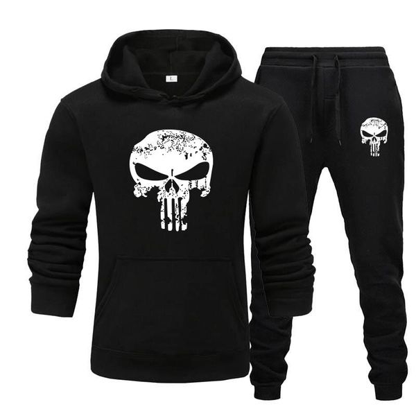 men's tracksuits conjunto de 2 piezas chandal para hombre, sudadera con capucha calavera + pantalones cordon, sudaderas deportivas, Gray
men's tracksuits conjunto de 2 piezas chandal para hombre, sudadera con capucha calavera + pantalones cordon, sudaderas deportivas, Gray