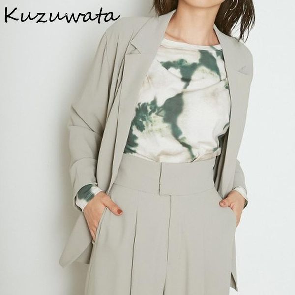 women's suits & blazers turn collar down long sleeve double breast blazer women work style ol solid coat feminino spring 2021 jacket fe, White;black
women's suits & blazers turn collar down long sleeve double breast blazer women work style ol solid coat feminino spring 2021 jacket fe, White;black