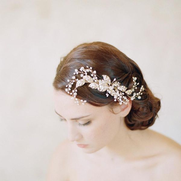 hair clips & barrettes handmade gold color rhinestone pearl comb jewelry for wedding bride crystal accessories women and girl, Golden;silver
hair clips & barrettes handmade gold color rhinestone pearl comb jewelry for wedding bride crystal accessories women and girl, Golden;silver