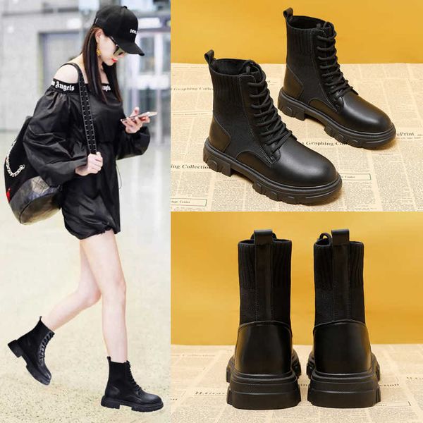 martin boots women's british style summer breathable thin flying woven spring and autumn single versatile fashionable short, Black
martin boots women's british style summer breathable thin flying woven spring and autumn single versatile fashionable short, Black
