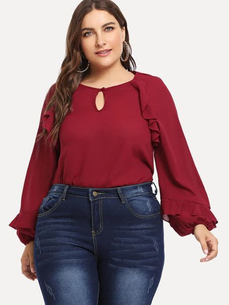 casual ruffles women plus size 5xl xxxxl o-neck blouse blousese chiffon slim butterfly sleeve shirts for women2021 women's blouses &, White
casual ruffles women plus size 5xl xxxxl o-neck blouse blousese chiffon slim butterfly sleeve shirts for women2021 women's blouses &, White
