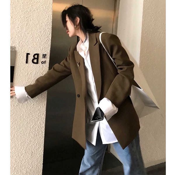 luxury evening dress 2021 ins versatile dign sense small temperament lapel long sleeve loose thin suit coat women, Black;gray
luxury evening dress 2021 ins versatile dign sense small temperament lapel long sleeve loose thin suit coat women, Black;gray
