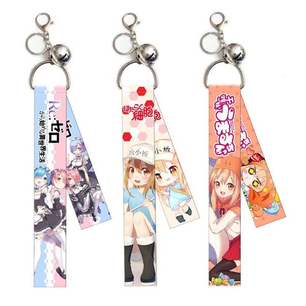 keychains anime re:life in a different world from zero lanyard keychain cells at work himouto umaru-chan pendant key ring jewelry gift, Silver
keychains anime re:life in a different world from zero lanyard keychain cells at work himouto umaru-chan pendant key ring jewelry gift, Silver
