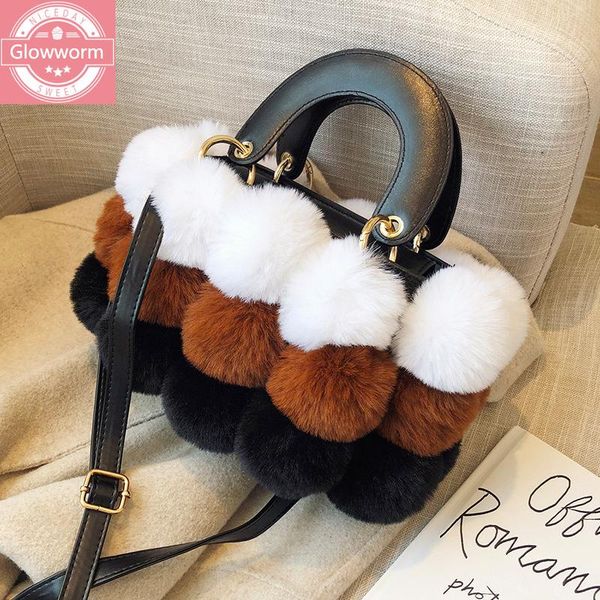 cross body fashion plush ball women crossbody bags designer handbags luxury faux fur lady shoulder bag warm female large tote purses 2021
cross body fashion plush ball women crossbody bags designer handbags luxury faux fur lady shoulder bag warm female large tote purses 2021
