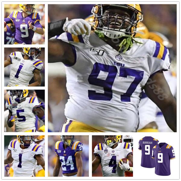 ncaa 2020 lsu tigers champions college stitched mens jersey joe burrow jamal adams jarvis landry tae provens mannie netherly eric reid, Black
ncaa 2020 lsu tigers champions college stitched mens jersey joe burrow jamal adams jarvis landry tae provens mannie netherly eric reid, Black
