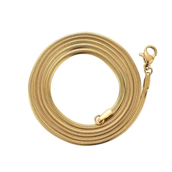 2mm stainless steel link snake chains chokers gold silver plated necklace party decor jewelry for women men
2mm stainless steel link snake chains chokers gold silver plated necklace party decor jewelry for women men