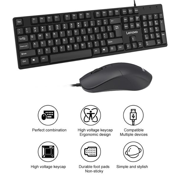 keyboard mouse combos km101 business office wired and set notebook deskusb 108 keys suitable for gamers
keyboard mouse combos km101 business office wired and set notebook deskusb 108 keys suitable for gamers
