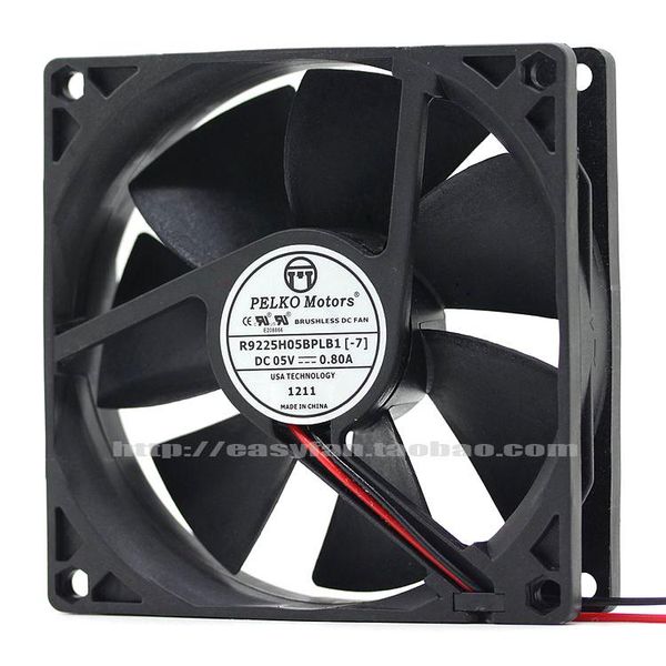 fans & coolings kelco 9 cm double ball bearing 9025 5v usb fan r9225h05bplb1