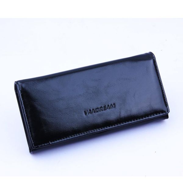 wallets style women's long oil wax leather pu purse multi-functional clutch bag, Red;black
wallets style women's long oil wax leather pu purse multi-functional clutch bag, Red;black