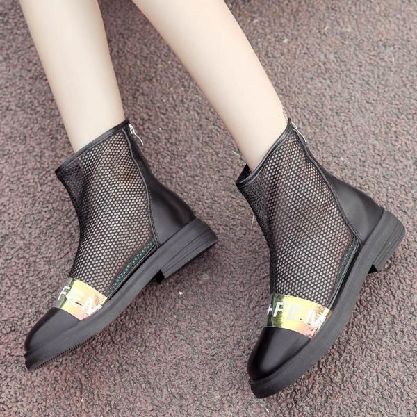 boots winter women shoes nice fashion breathable mesh zipper ankle casual sandals woman botas mujer student footwear, Black
boots winter women shoes nice fashion breathable mesh zipper ankle casual sandals woman botas mujer student footwear, Black