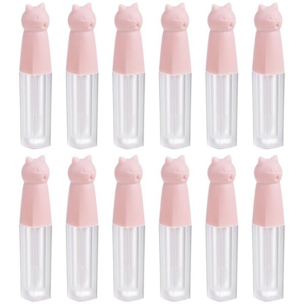 storage bottles & jars 12pcs 3ml cat lid lipstick tube adorable cosmetic lip gloss container
storage bottles & jars 12pcs 3ml cat lid lipstick tube adorable cosmetic lip gloss container